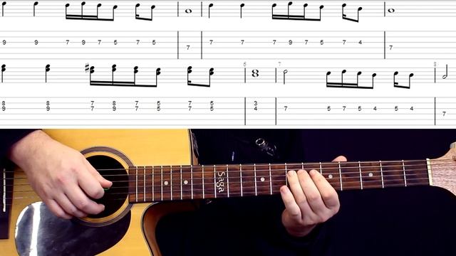 Играем The Temple Of The King · Rainbow. Разбор с табами. смотреть онлайн