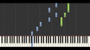 Richard Clayderman - Vals Del Recuerdo [Synthesia Tutorial]