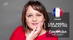 Lisa Angell  (France) Concours de l'Eurovision 2015 de la chanson