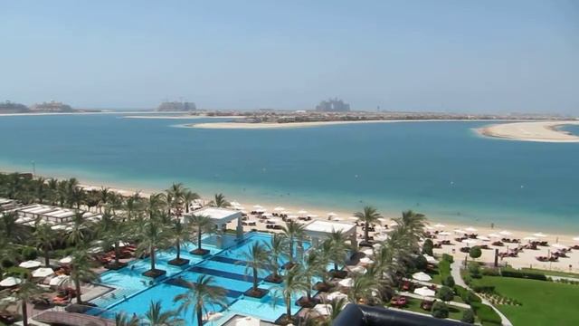 ОАЭ Дубаи Jumeirah Zabeel Saray: Пляж и бассейн смотреть онлайн