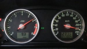 Ford Mondeo Mk III 2.0 Petrol Top Speed (Europe Gauges)
