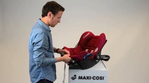 Maxi Cosi CabrioFix ➤ Как снять чехол с автолюльки?