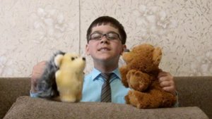 Проект- кукольный театр, выполненный по сказочной повести Сергея Козлова "Ёжик в тумане". Жидков К.