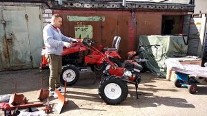 Обзор мотоблока (мотокультиватора) Fermer FM-1618 MXL