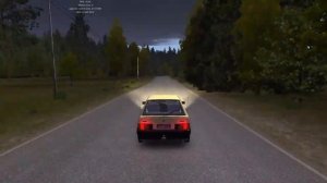 гоняем по карте пераярви на четырке в май Саммер кар