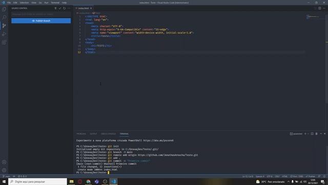 Como usar o Git remote & Github pages. смотреть онлайн