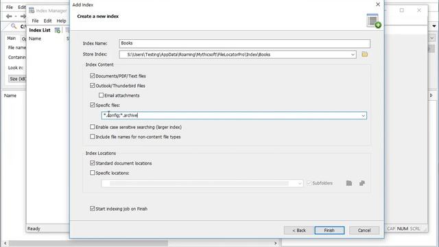 An Introduction To Index Searching With FileLocator Pro