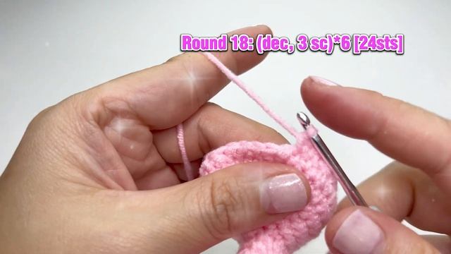 Amigurumi Bird 13: Mini Flamingo Keychain (Beginner Tutorial)