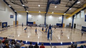 2023.9.21 Volleyball MS Game 1 BGA Blue MS vs Lipscomb Academy @ BGA MS Loss 19.25