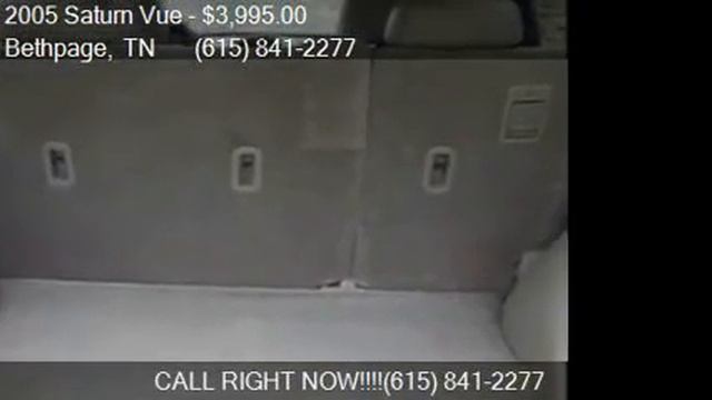 2005 Saturn Vue Base Fwd 4dr SUV for sale in Bethpage, TN 37 смотреть онлайн