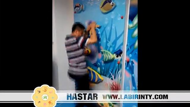 детский игровой лабиринт: детского игрового элемента"скалолазание "