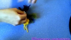 СИНИЧКА ИЗ ПРЯЖИ