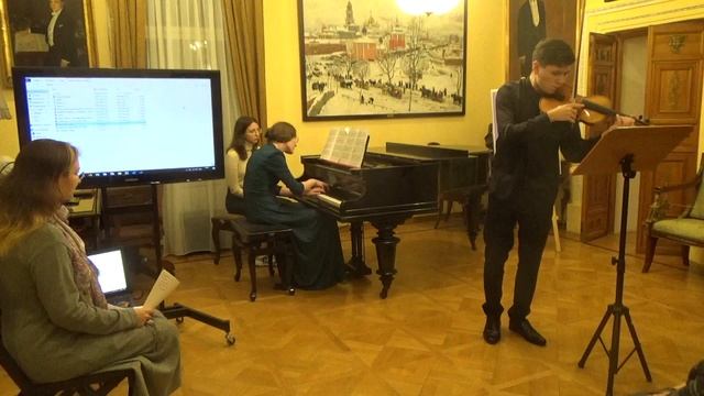 М.Равель - Блюз из Сонаты для скрипки и фортепиано №2