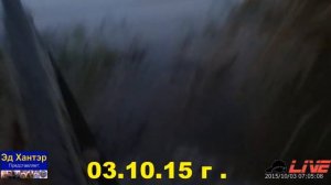 Охота на утку в Кубанских плавнях на болотоходе Часть № 3. Лиман Кущеватый болотоход 03.10.15 .