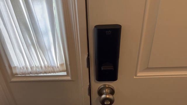 eufy Security S330 Video Smart Lock Camera Doorbell Fingerprint Unbox Setup Video Quality Review смотреть онлайн