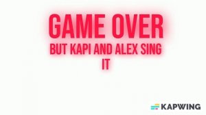 Oh look, a game over cover!