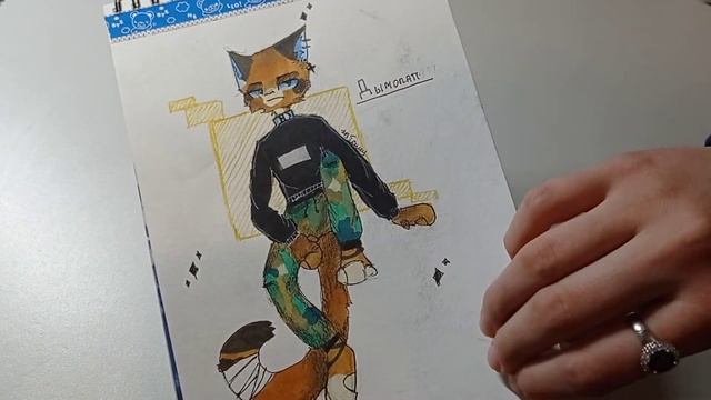 //Обзор скетчбуков #10// #кв #коты-воители #фурри смотреть онлайн