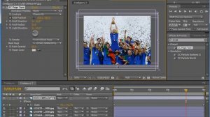 Эффект перелистывания страницы в After Effects.