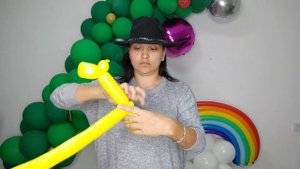 Как сделать жирафа из воздушных шаров / How to make a giraffe out of balloons