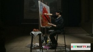 Мастер-класс художницы Елены Ильичевой в Смольном