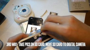 How To Print & Transfer Pictures From Fujifilm Instax Mini Evo - SD Card, NO Printing (4 QUICK WAYS