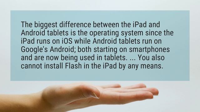 What is the difference between a tablet and an iPad? смотреть онлайн
