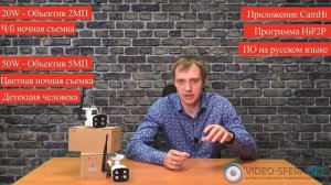 Обзор на уличные ip wifi камеры с записью на карту памяти и удаленным доступом Millenium 20W и 50W