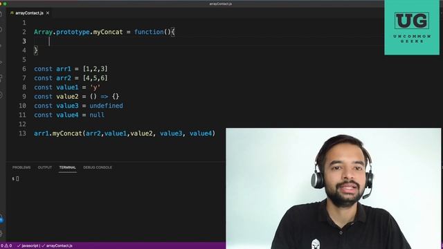 Solving Amazon's most recent Interview question Array.concat (JavaScript Custom Implementation Ep-2