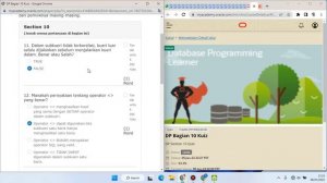 Section 10 Quiz Database Programming with SQL Oracle @KuliahITN
