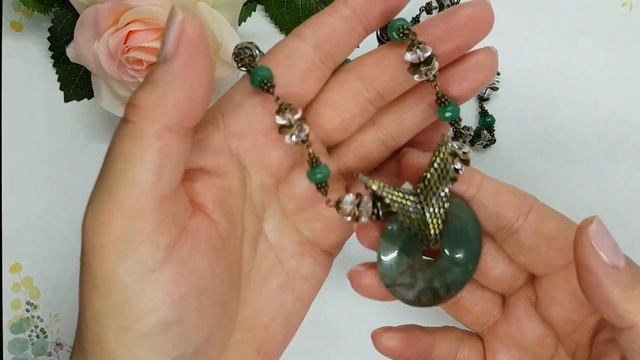 Necklace Tutorial. Мои новые украшения.