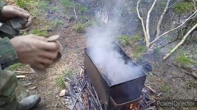 коптим рыбу обед на природе смотреть онлайн