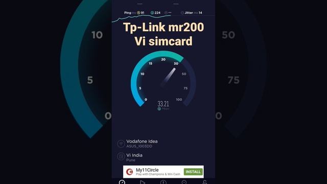 #mustwatch #Tp-Link mr200 4g router |#speed test | Tp-Link mr200