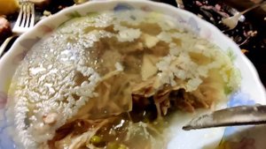 День Рождения Лёни,Олега и Людочки.Столы ломятся!