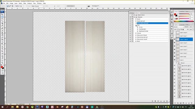 Цветокоррекция дверей для ДОКА ШКАФ смотреть онлайн