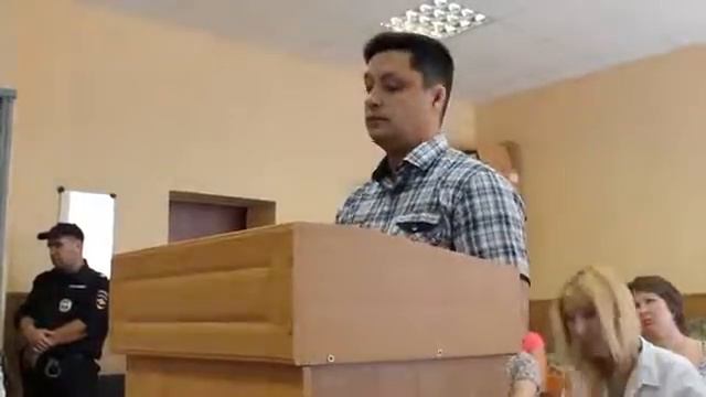Капитан "Арабеллы" Роман Лизалин даёт показания по делу "Булгарии"
