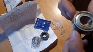 Ремкомплект подшипники на Indezit