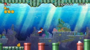 Evolution of Underwater Levels in 2D Super Mario Games (1985-2019)