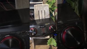 LG CJ88 vs SONY shake 66d  bass test (animals )