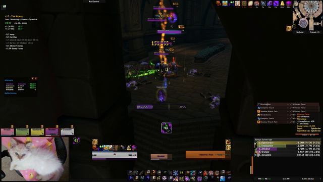 [2 Chest] The Arcway Mythic+17 - Shadow Priest POV (Bolstering/Grievous/Tyrannical) смотреть онлайн