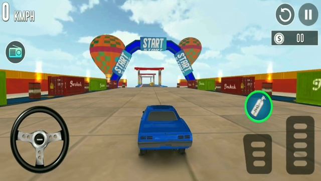 Muscle Car Stunt Driving Part#3 - Car Racing Simulator Android Games смотреть онлайн