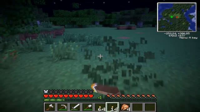 Приключения в Minecraft: Делаем ландшафт для дома #3 смотреть онлайн