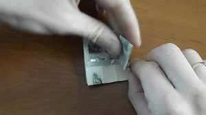 Оригами из денег бабочка из купюры moneygami