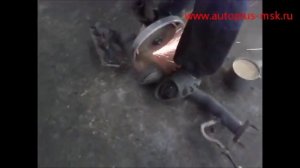 Ремонт и замена катализаторов BMW X5 3.0 E70 на универсальные