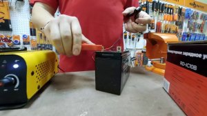 Обзор RedVerg RD IC10N  инверторное зарядное устройство гелевых и свинцово кислотных аккумуляторов