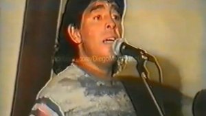 Diego Armando Maradona canta tango - 1992 - Tres Arroyos