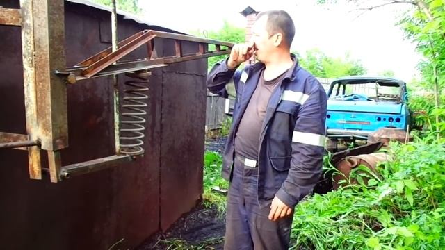 Самодельный балансирный (пружинный) колун
