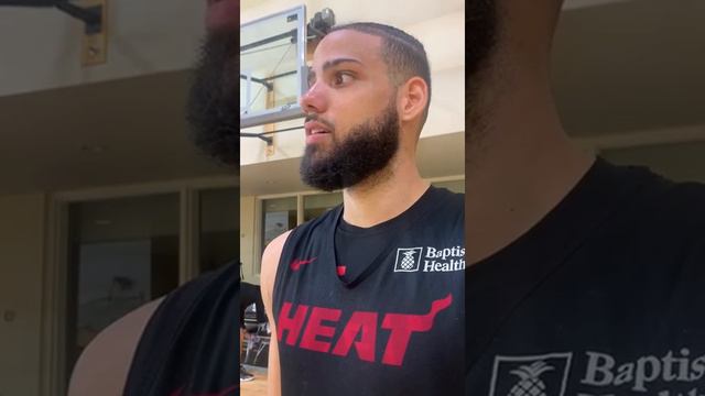 Caleb Martin on the opportunity to be with the Miami Heat entering the NBA Playoffs