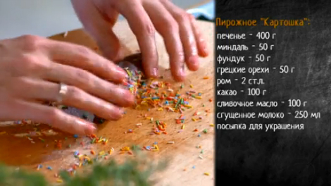 Рецепт пирожного картошка