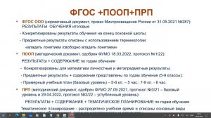 Реализация обновленного ФГОС в работе учителя математики основной школы