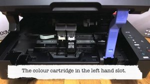 Canon MP230 - Changing the cartridges